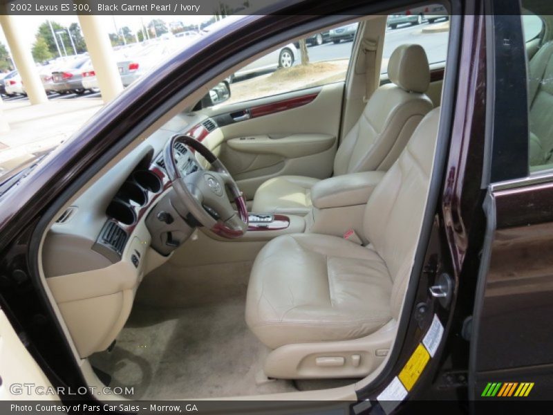 Black Garnet Pearl / Ivory 2002 Lexus ES 300