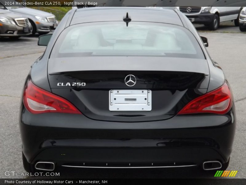 Night Black / Beige 2014 Mercedes-Benz CLA 250