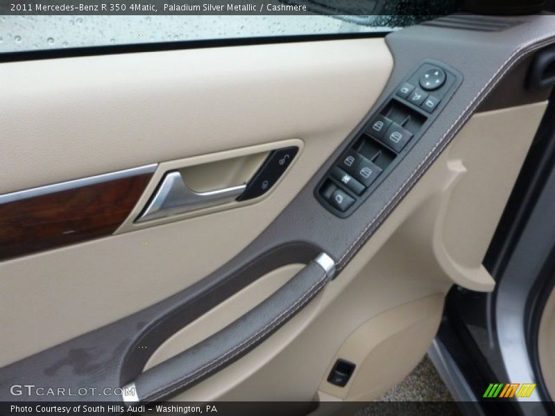 Paladium Silver Metallic / Cashmere 2011 Mercedes-Benz R 350 4Matic