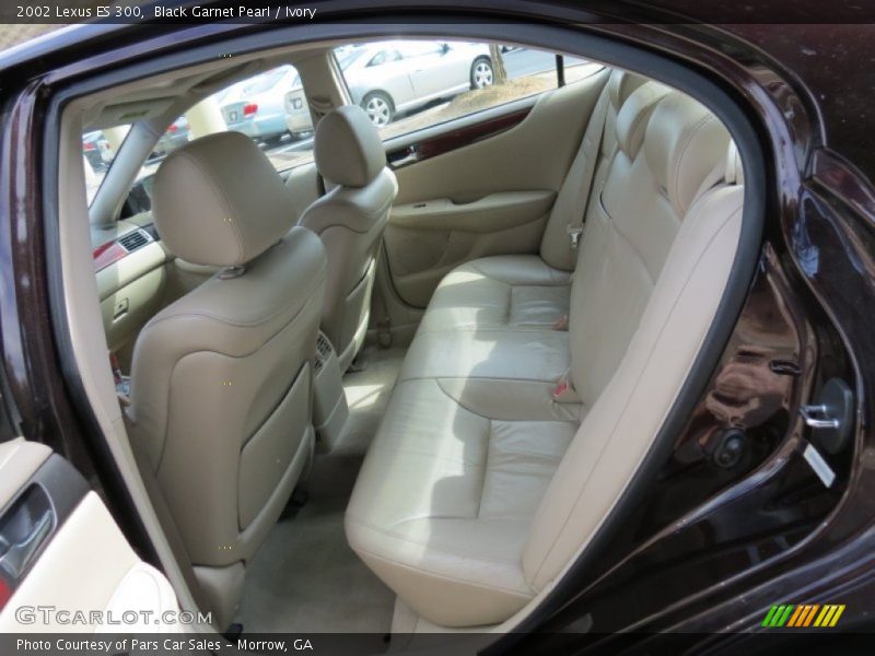 Black Garnet Pearl / Ivory 2002 Lexus ES 300