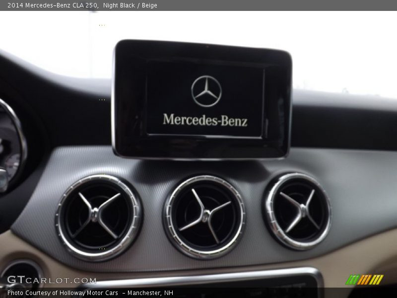 Night Black / Beige 2014 Mercedes-Benz CLA 250