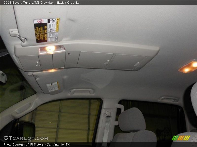 Black / Graphite 2013 Toyota Tundra TSS CrewMax