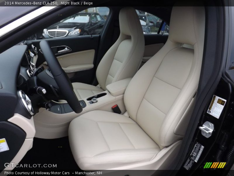 Night Black / Beige 2014 Mercedes-Benz CLA 250