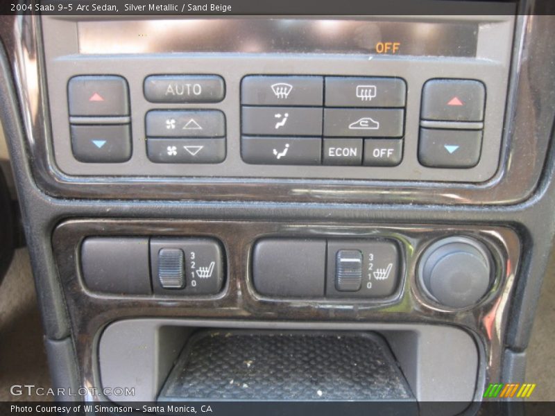 Silver Metallic / Sand Beige 2004 Saab 9-5 Arc Sedan