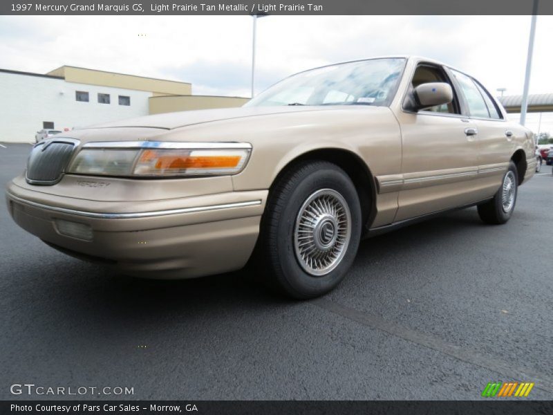 Light Prairie Tan Metallic / Light Prairie Tan 1997 Mercury Grand Marquis GS