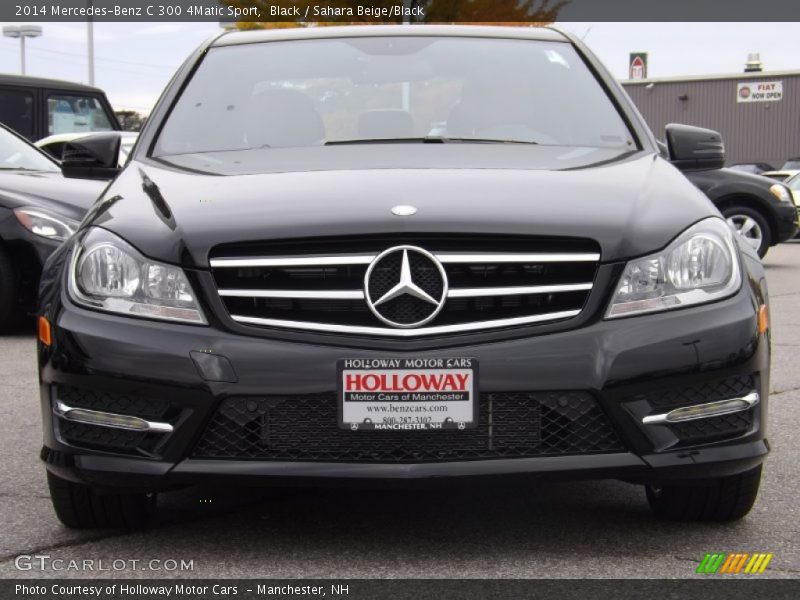 Black / Sahara Beige/Black 2014 Mercedes-Benz C 300 4Matic Sport