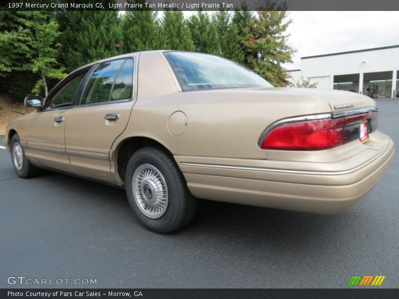 Light Prairie Tan Metallic / Light Prairie Tan 1997 Mercury Grand Marquis GS