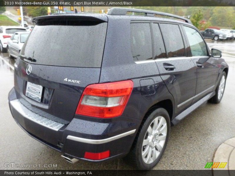Capri Blue Metallic / Almond/Black 2010 Mercedes-Benz GLK 350 4Matic