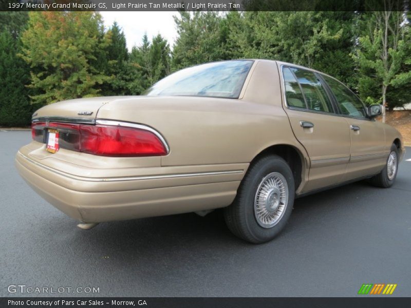 Light Prairie Tan Metallic / Light Prairie Tan 1997 Mercury Grand Marquis GS