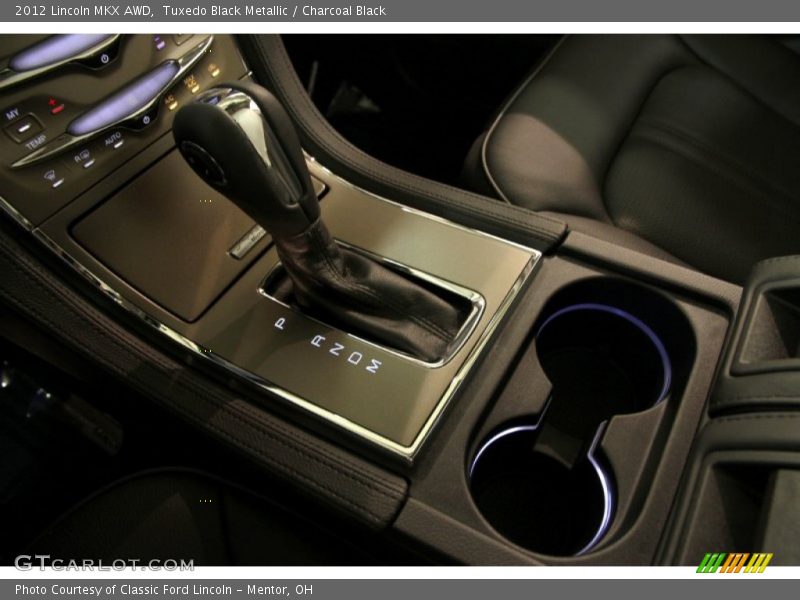 Tuxedo Black Metallic / Charcoal Black 2012 Lincoln MKX AWD