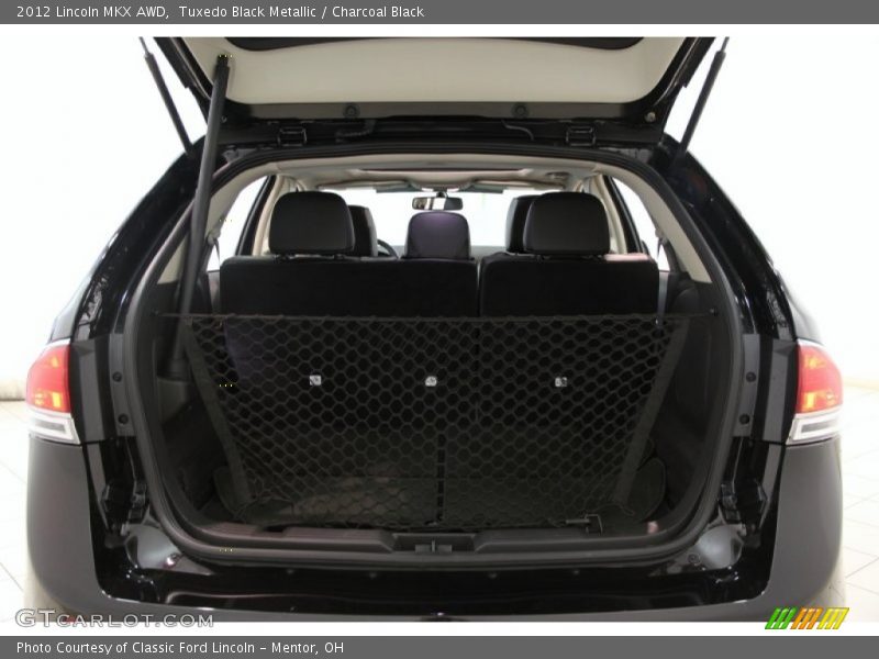 Tuxedo Black Metallic / Charcoal Black 2012 Lincoln MKX AWD