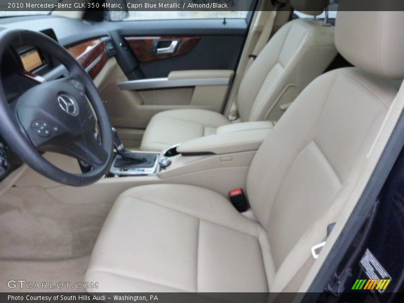 Capri Blue Metallic / Almond/Black 2010 Mercedes-Benz GLK 350 4Matic