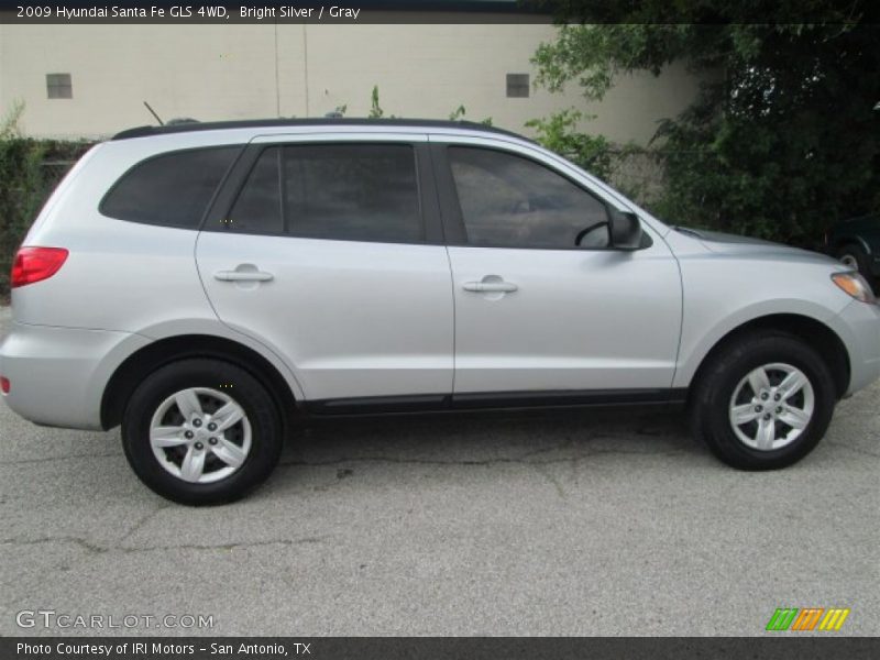 Bright Silver / Gray 2009 Hyundai Santa Fe GLS 4WD