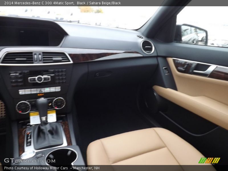 Black / Sahara Beige/Black 2014 Mercedes-Benz C 300 4Matic Sport