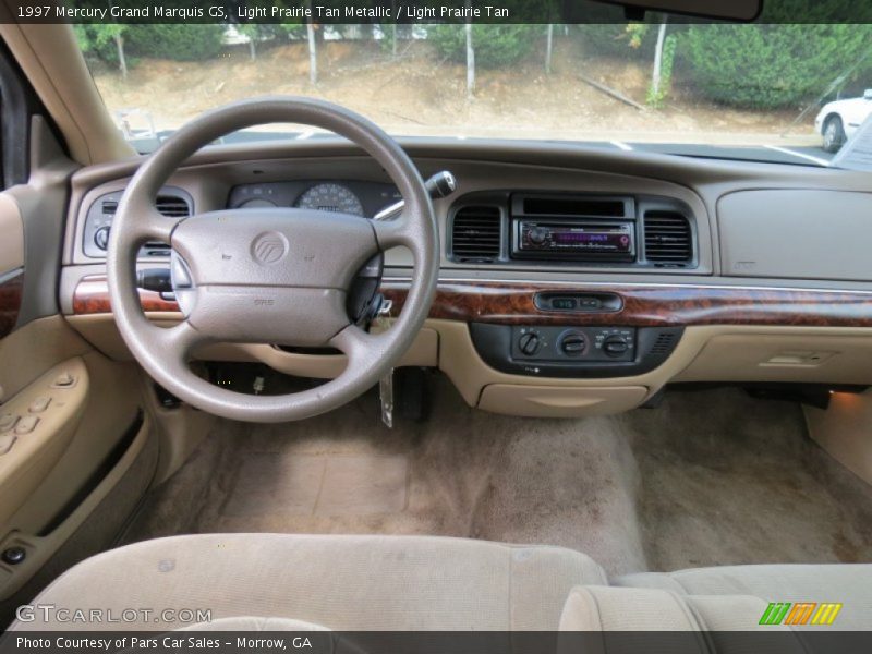 Light Prairie Tan Metallic / Light Prairie Tan 1997 Mercury Grand Marquis GS