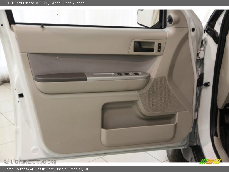 White Suede / Stone 2011 Ford Escape XLT V6