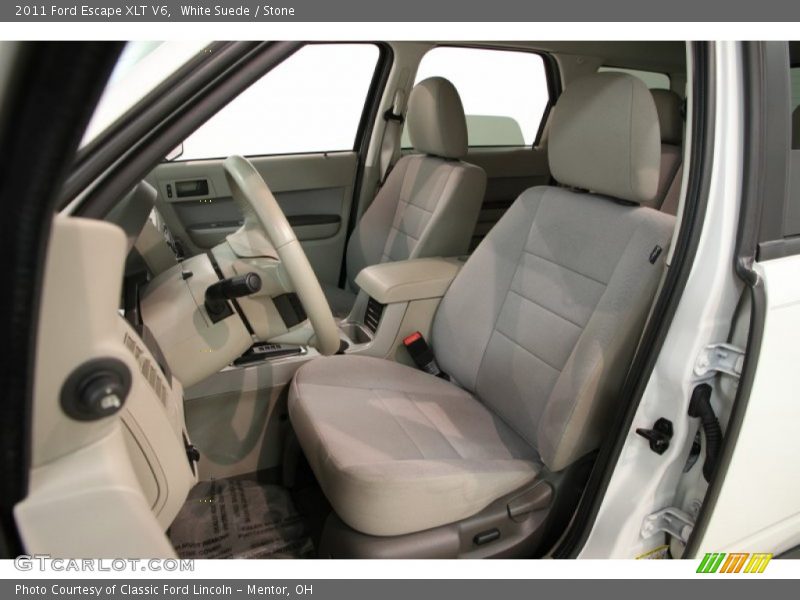White Suede / Stone 2011 Ford Escape XLT V6