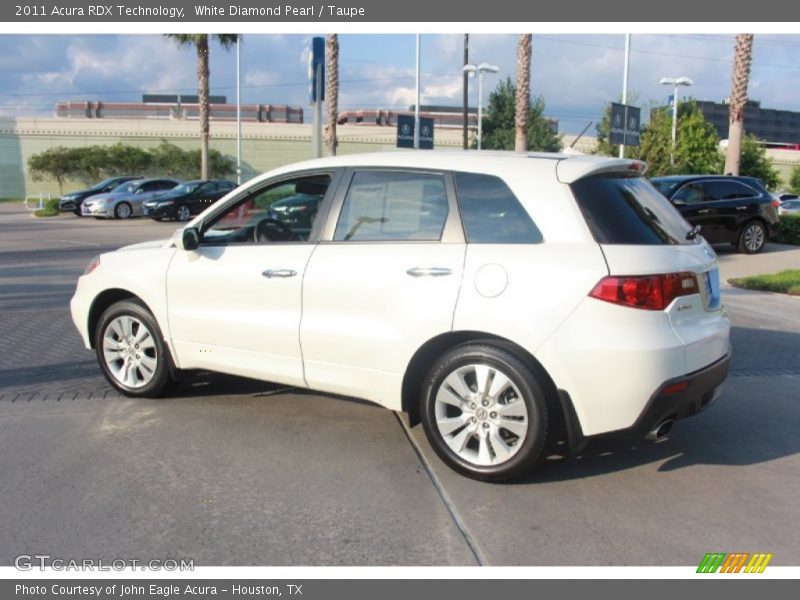 White Diamond Pearl / Taupe 2011 Acura RDX Technology