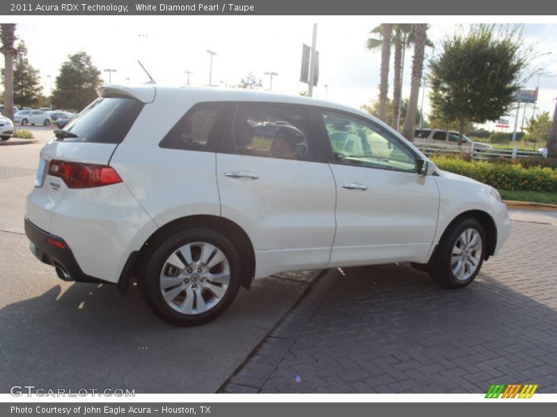 White Diamond Pearl / Taupe 2011 Acura RDX Technology