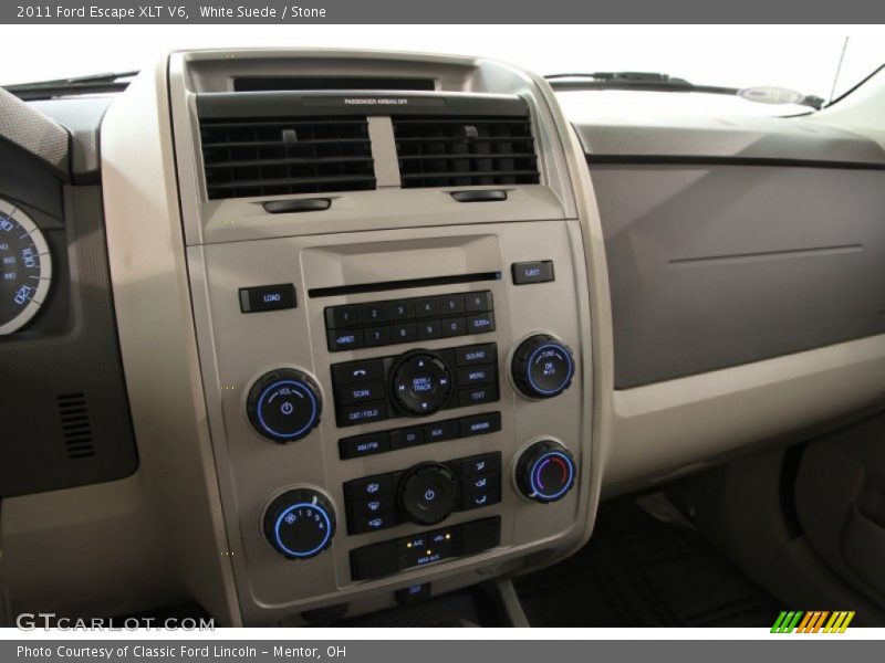 White Suede / Stone 2011 Ford Escape XLT V6