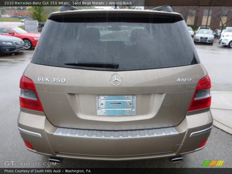 Sand Beige Metallic / Almond/Black 2010 Mercedes-Benz GLK 350 4Matic