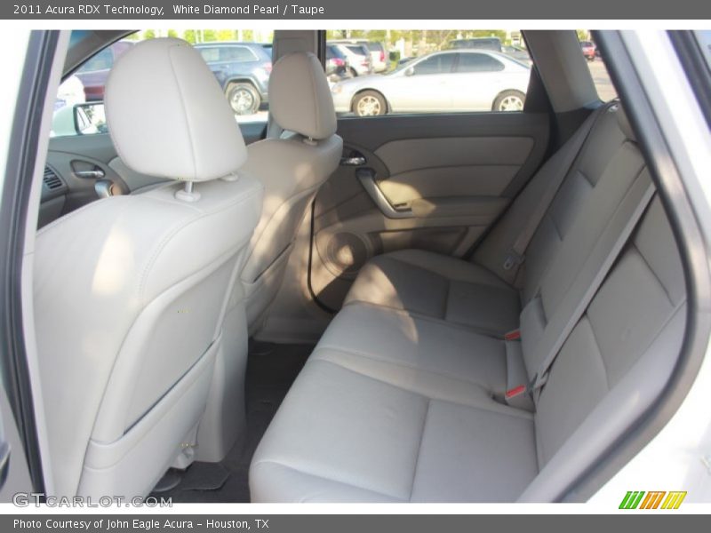 White Diamond Pearl / Taupe 2011 Acura RDX Technology