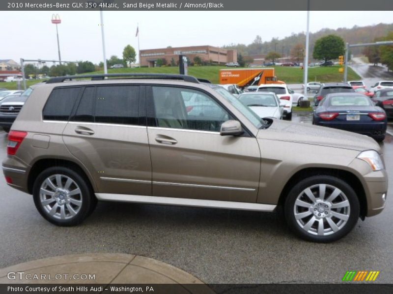 Sand Beige Metallic / Almond/Black 2010 Mercedes-Benz GLK 350 4Matic
