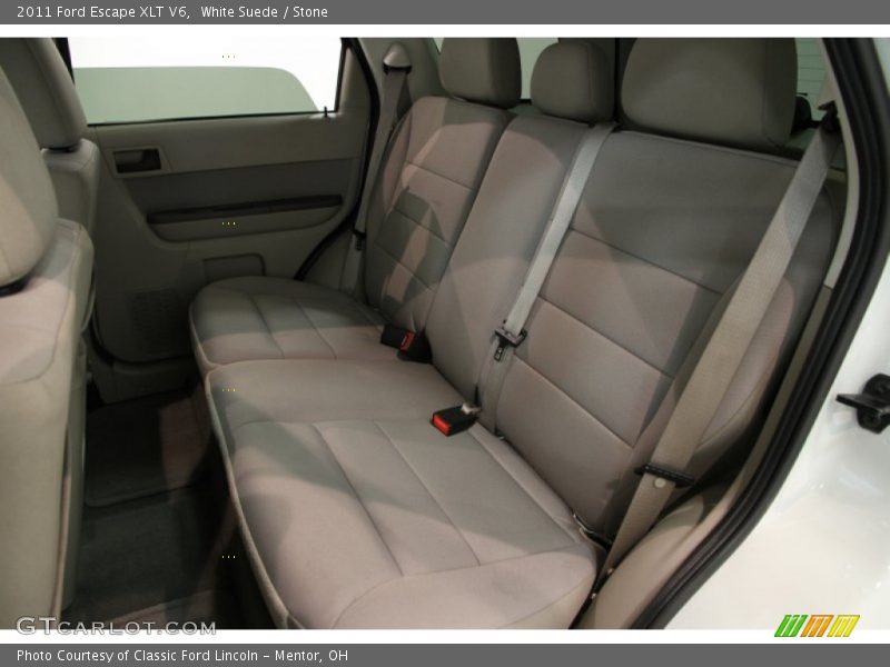 White Suede / Stone 2011 Ford Escape XLT V6
