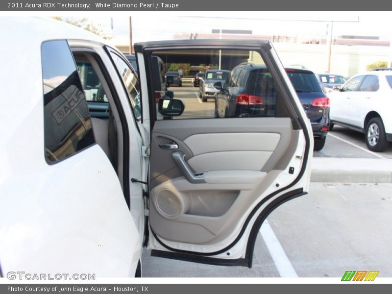 White Diamond Pearl / Taupe 2011 Acura RDX Technology