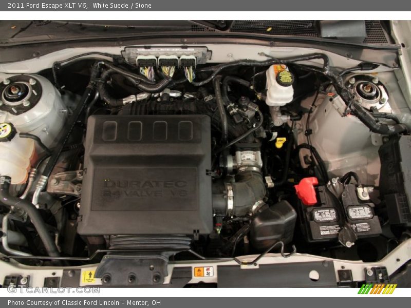 White Suede / Stone 2011 Ford Escape XLT V6