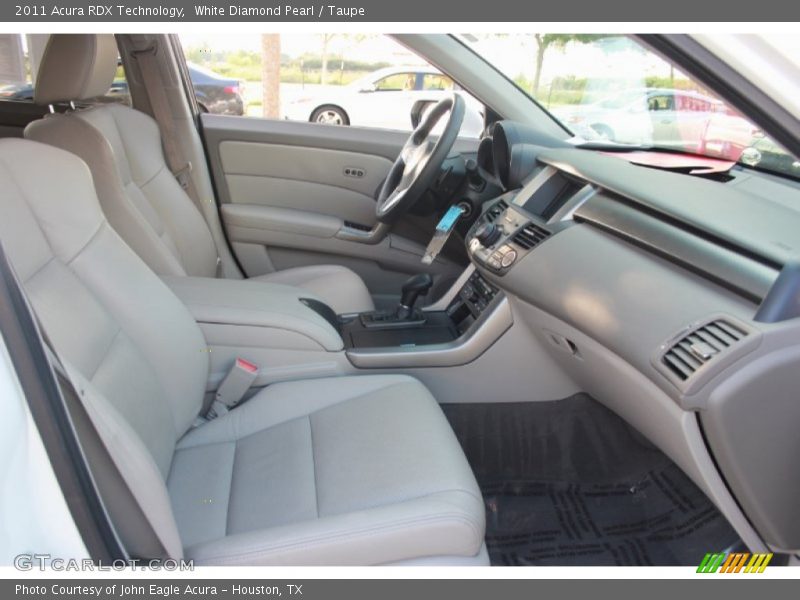 White Diamond Pearl / Taupe 2011 Acura RDX Technology