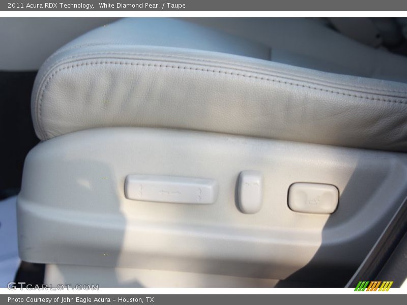 White Diamond Pearl / Taupe 2011 Acura RDX Technology