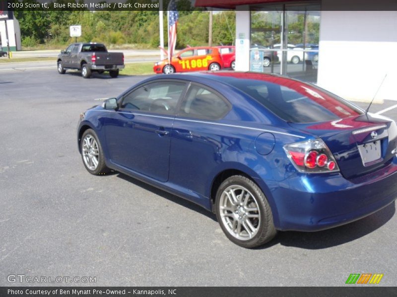 Blue Ribbon Metallic / Dark Charcoal 2009 Scion tC