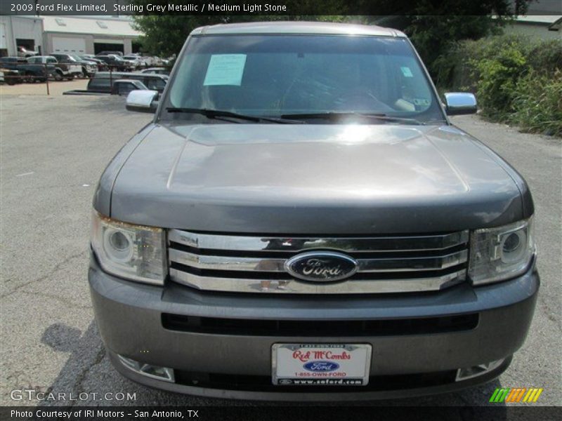 Sterling Grey Metallic / Medium Light Stone 2009 Ford Flex Limited
