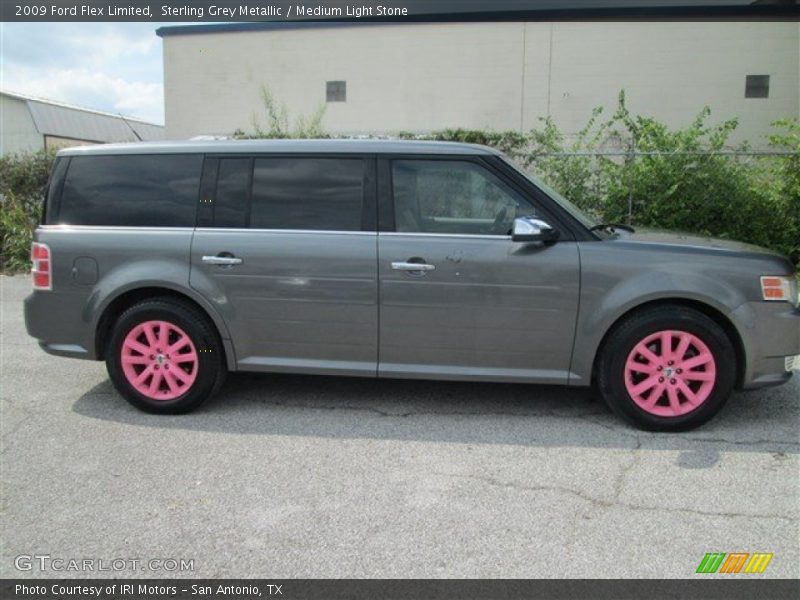 Sterling Grey Metallic / Medium Light Stone 2009 Ford Flex Limited
