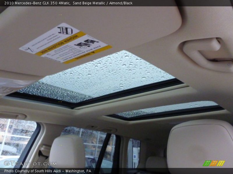 Sand Beige Metallic / Almond/Black 2010 Mercedes-Benz GLK 350 4Matic