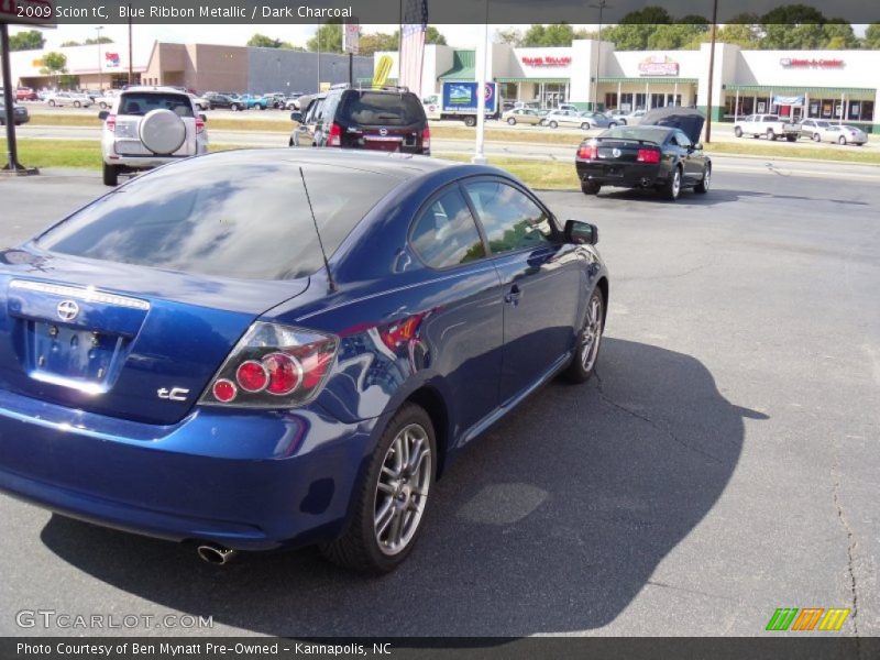 Blue Ribbon Metallic / Dark Charcoal 2009 Scion tC