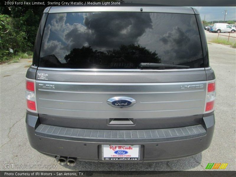 Sterling Grey Metallic / Medium Light Stone 2009 Ford Flex Limited