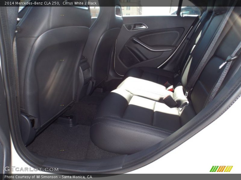 Cirrus White / Black 2014 Mercedes-Benz CLA 250