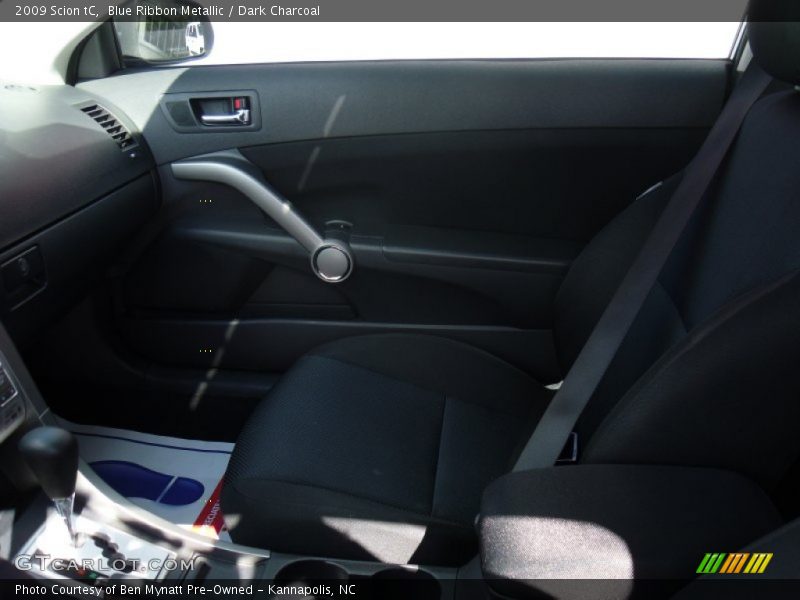 Blue Ribbon Metallic / Dark Charcoal 2009 Scion tC