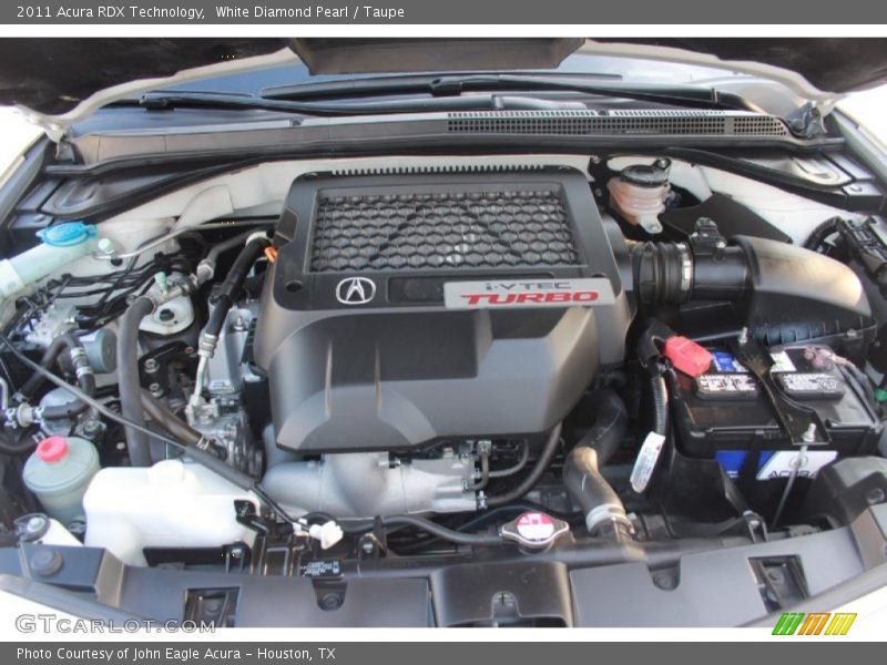 White Diamond Pearl / Taupe 2011 Acura RDX Technology