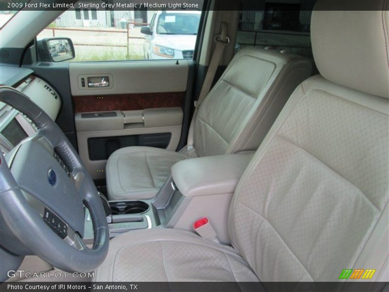 Sterling Grey Metallic / Medium Light Stone 2009 Ford Flex Limited