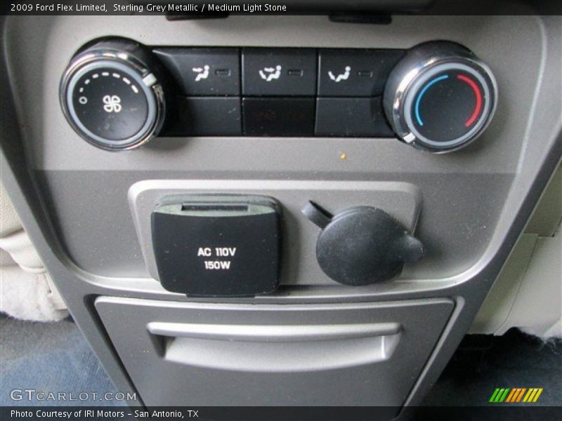Sterling Grey Metallic / Medium Light Stone 2009 Ford Flex Limited