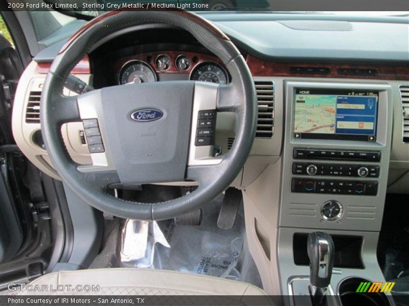 Sterling Grey Metallic / Medium Light Stone 2009 Ford Flex Limited