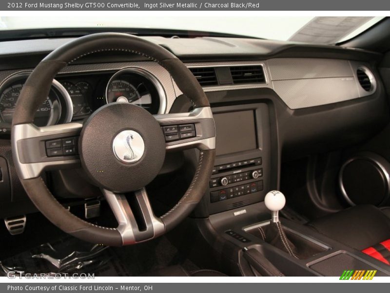 Dashboard of 2012 Mustang Shelby GT500 Convertible