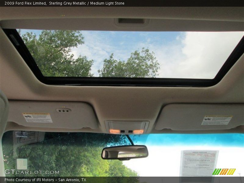 Sterling Grey Metallic / Medium Light Stone 2009 Ford Flex Limited