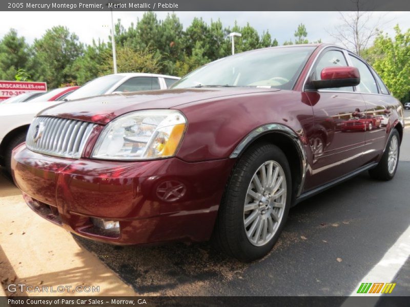 Merlot Metallic / Pebble 2005 Mercury Montego Premier