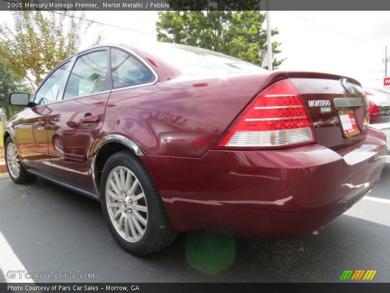 Merlot Metallic / Pebble 2005 Mercury Montego Premier