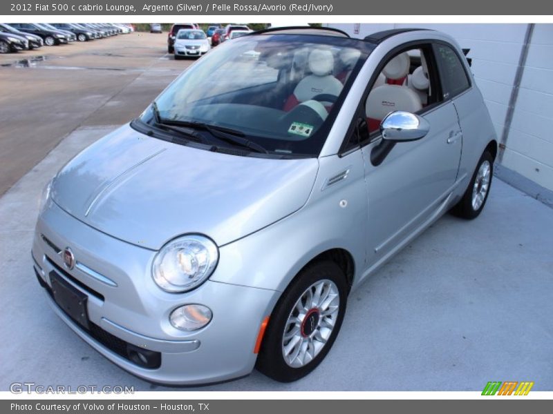 Front 3/4 View of 2012 500 c cabrio Lounge