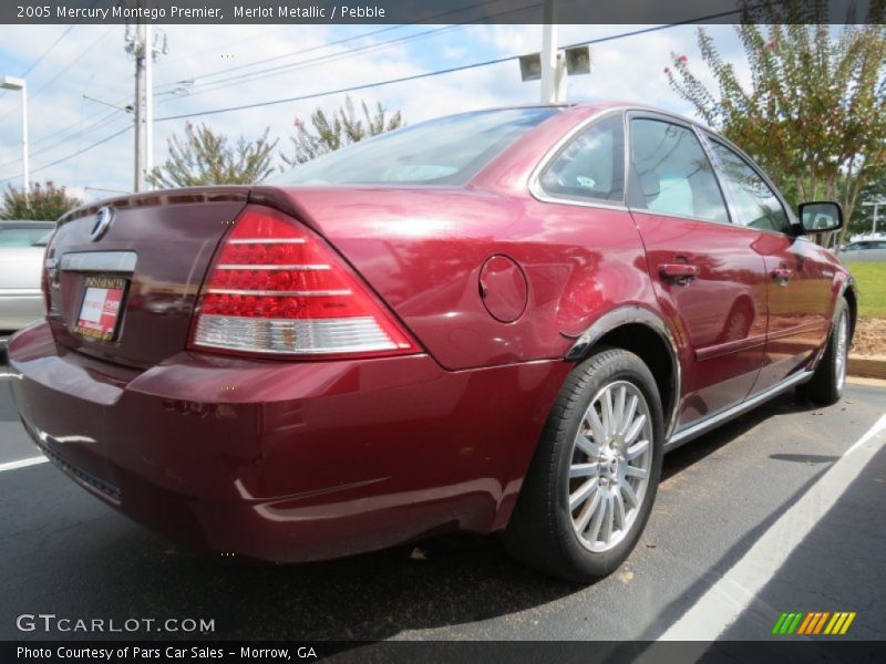 Merlot Metallic / Pebble 2005 Mercury Montego Premier